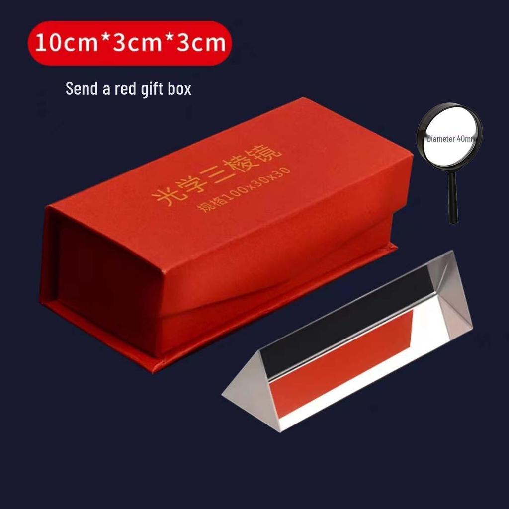 Regenbogen Optisches Glas Prisma für Fotografie & Physikunterricht - Erhältlich in großen & kleinen Größen.