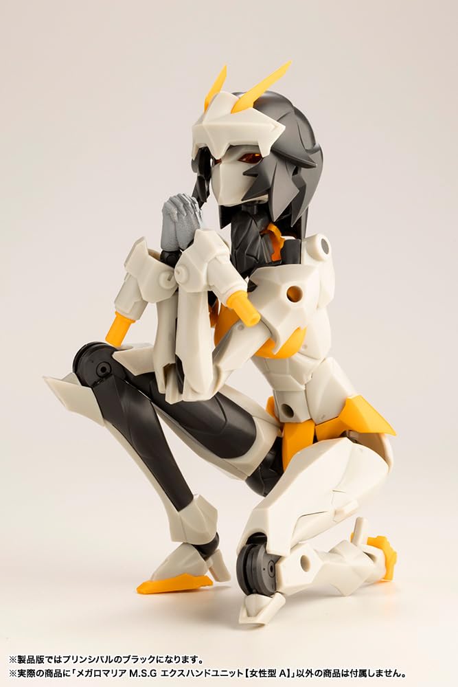 KOTOBUKIYA Infinite Encounter Megalomaria Megalomaria Unit Type Total Length 13mm Plastic Model M.S.G Ex-Hand [Female A] Approx. Non-Scale