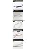 Fits 2017 Tiguan L Front Bumper Trim: Lip Grille Anti-Scratch Decorative Sticker