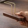 Walnut Wood Coffee Filter Paper Holder Household Filter Paper Box Solid Wood Storage Stand