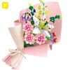 TOYLINX 514PCS Buchet de Flori Artificiale Blocuri de Construcție Colecție Set de Construcție Buchet de Flori Decor Acasă Cadouri de Ziua Îndrăgostiților