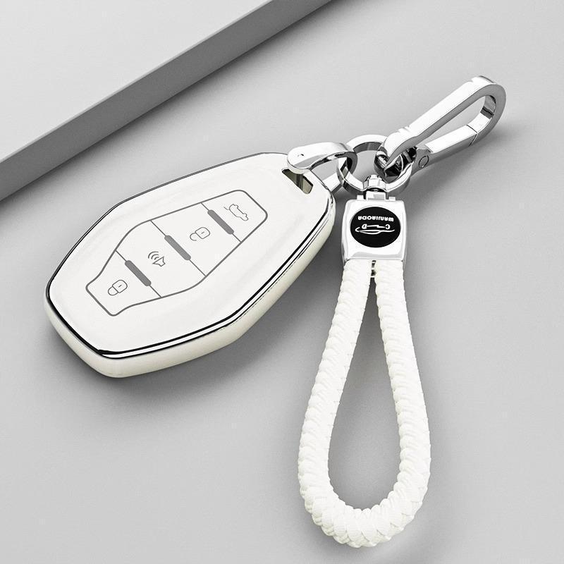 Chery Jetour X90/X95 Key Case & Car Decoration Set with Protective Shell and Buckle Accessories for Men and Women