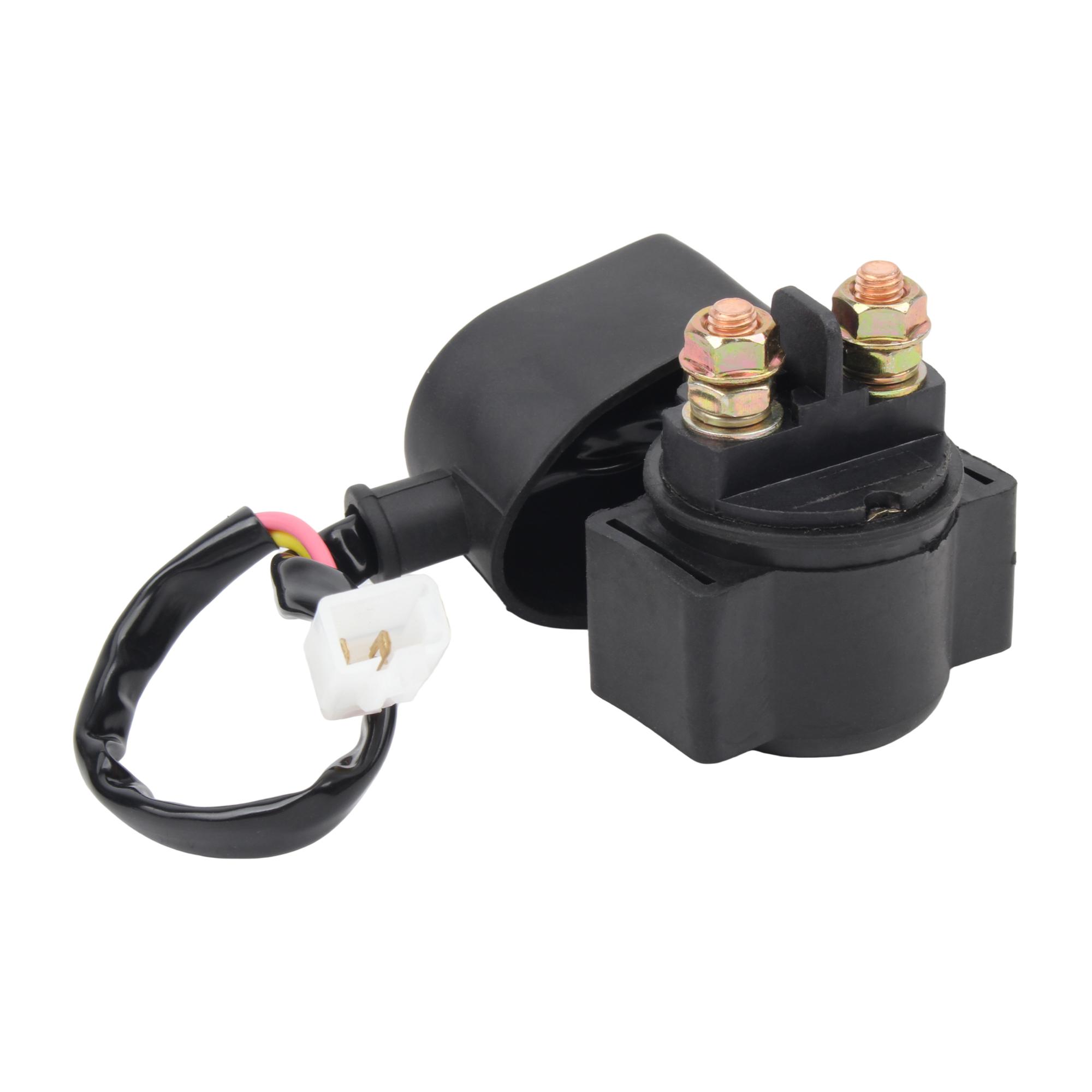 Motorcycle Solenoid Starter Relay for 4-Stroke GY6 50cc 70cc 90cc 110cc 125cc 150cc 200cc 250cc DirtBike Scooter Moped Modified