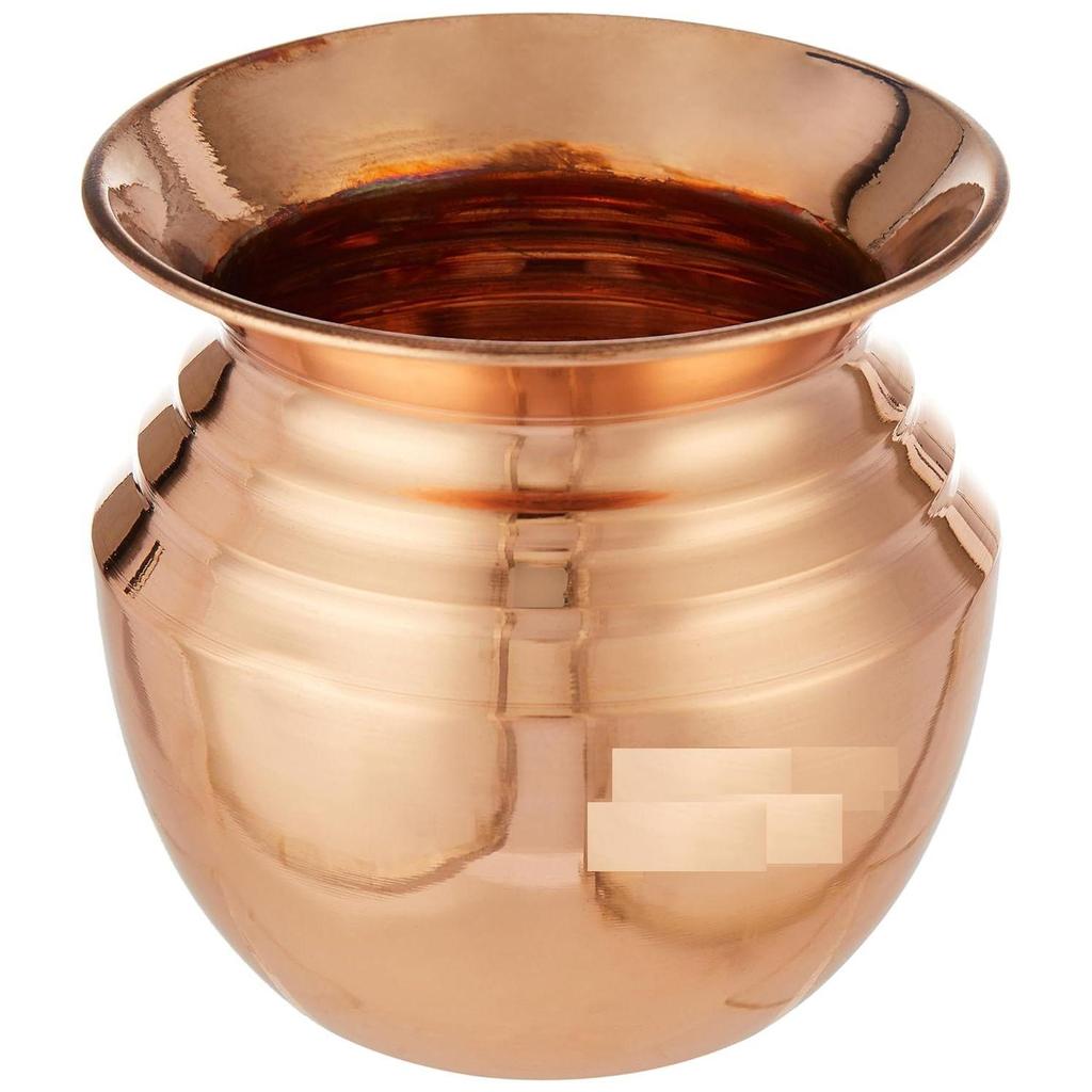 Matte Kupfer-Kalash, 600 ml