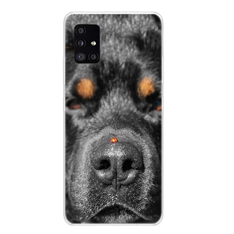 Rottweiler Dog Phone Case For Samsung Galaxy A50 A70 A40 A30 A20S A10 Note 20 Ultra 10 Lite 9 8 A6 A8 Plus A7 A9 + Cover Cas