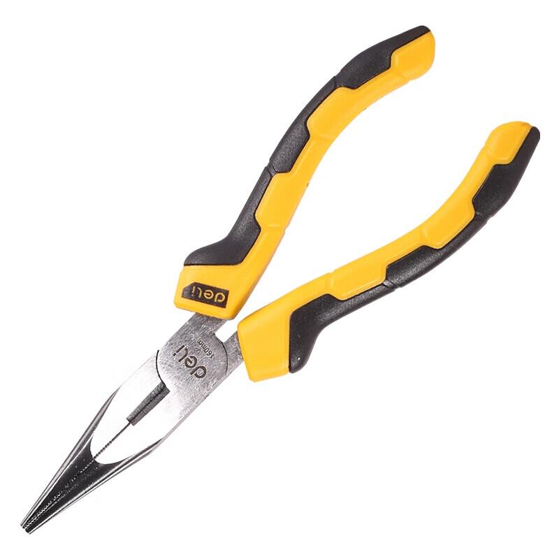 Deli PVC Coated Long Nose Pliers 6 inch