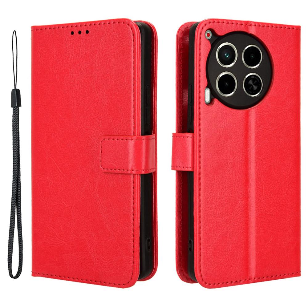 For TECNO Camon 30 4G/Camon 30 5G CL6/CL7 Phone Case Crazy Horse Texture Wallet Leather Cover