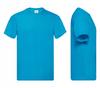 T-Shirt Koszulka Fruit Of The Loom Azure Blue Xl