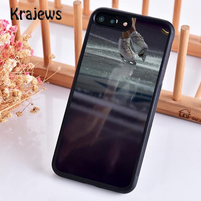 Krajews Pretty Figure Skating Dance Phone Case Cover For iPhone 17 Air 16 15 14 Plus 11 12 13 Pro Max Coque Fundas