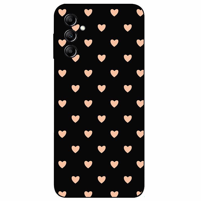 For Samsung A14 4G A 14 M14 5G Case Painted TPU Soft Silicone Black Funda for Samsung Galaxy A14 A145F Bumper GalaxyA14 M 14 Bag