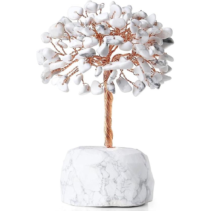 DUQGUHO Crystal Tree Amethyst Crystal with Natural Quartz Amethyst Stone Base Crystal Tree for Decor Reiki Luck Crystal Spiritual Gifts