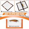 Clear PVC Lure Covers 3PCS Hook Lure Covers Safe Fishing Lure Wraps  Bait Storage