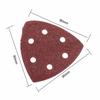 10pcs 90mm Detail Sanding Sheets Triangle Sander Pads Set 40 60 80 100 120Grit