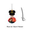 Napoleonic Wars Military Soldiers Building Blocks Sets WW2 MiniFigures French British Fusilier Rifles Bagpiper Weapons Kids Toys