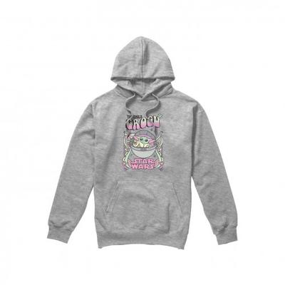 Mens Grogu Hippie Hoodie