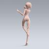 ORIELOAN 1/12 Scale Female Action Figure Body 6-Inch Flexible Ball Joint Girl Doll Model Head Sculpt Removable Hands and Feet Busty Accessories