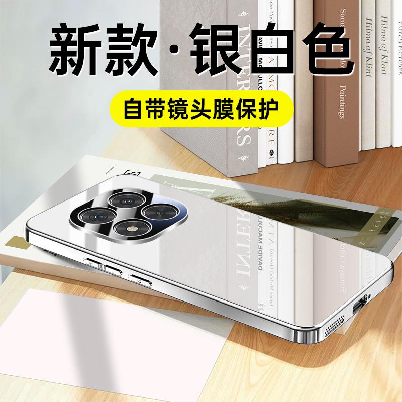Applicable to Redmi note11pro mobile phone case note11 with its own lens film 11pro + ice crystal anti-drop protective case