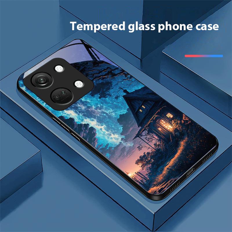 

Учебные элементы для OnePlus Nord 3 5 6T 7 Pro 8 12 10T Reno8 Lite 5G 10R Nord N30 Чехол для телефона из закаленного стекла с твердой оболочкой Черный For OnePlus Nord 3