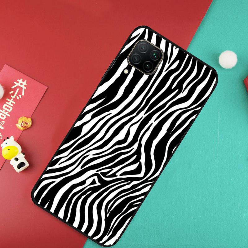 Zebra Stripe Print For Huawei Nova 11 Pro 9 10 SE 7i 8i 11i 12i Y73 Y72 Y61 Y91 Y90 Y70 Y60 P30 P40 Lite Case