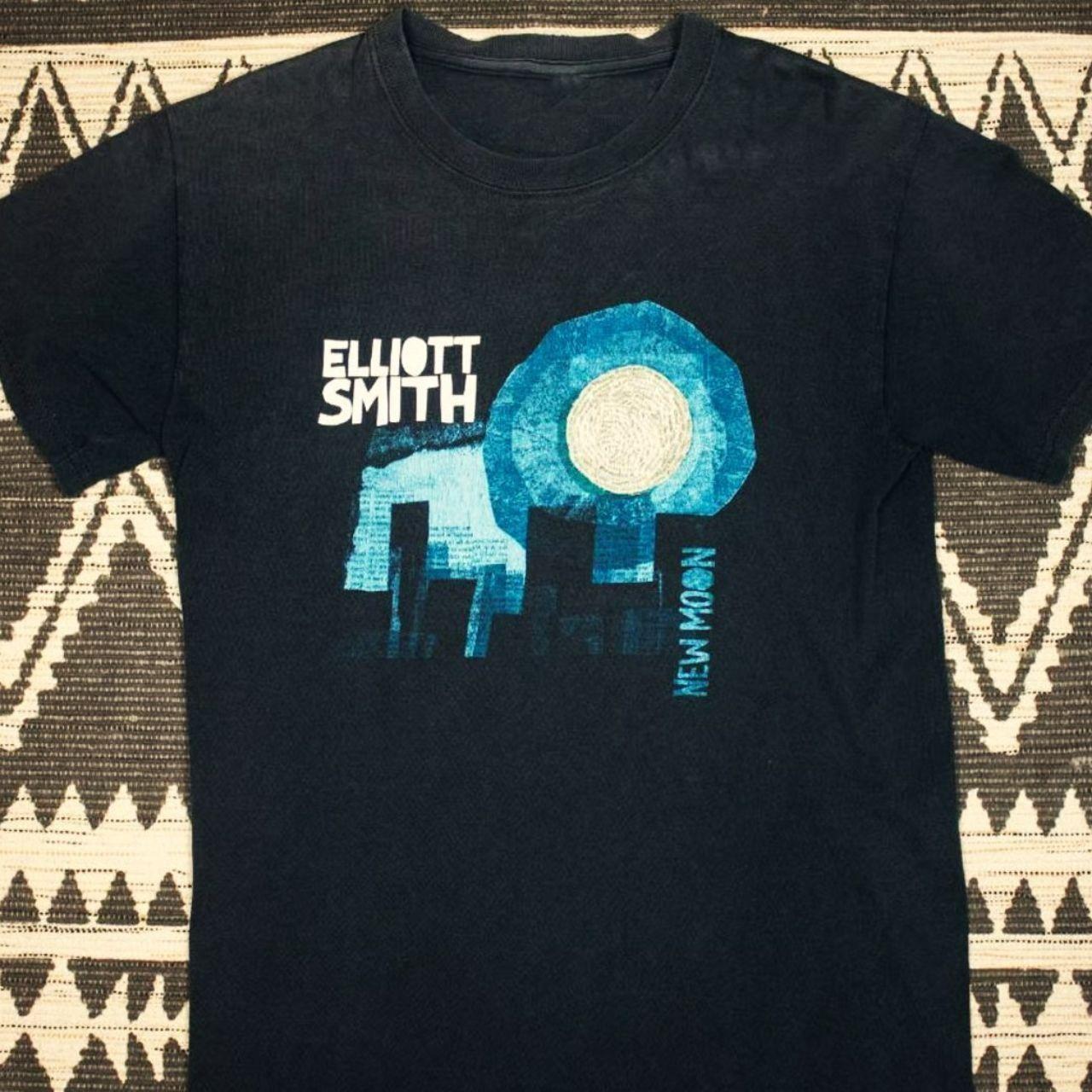 Vtg Elliott Smith New Moon T-shirt Unisex Short Sleeve NZ369 FREE SHIPPING M