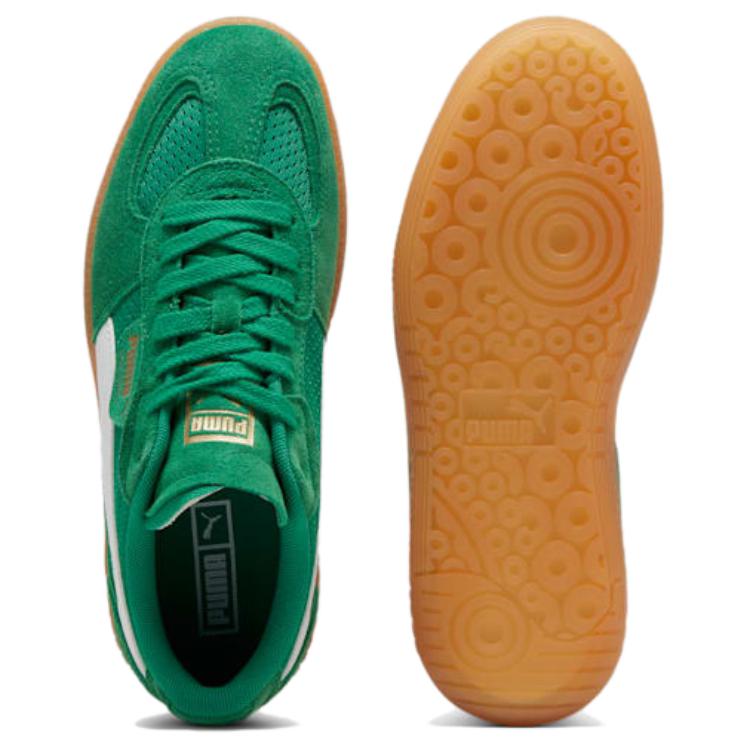 Puma Palermo Moda LaModa Vintage Archive Green (Womens) Women Sneakers White 398824-03