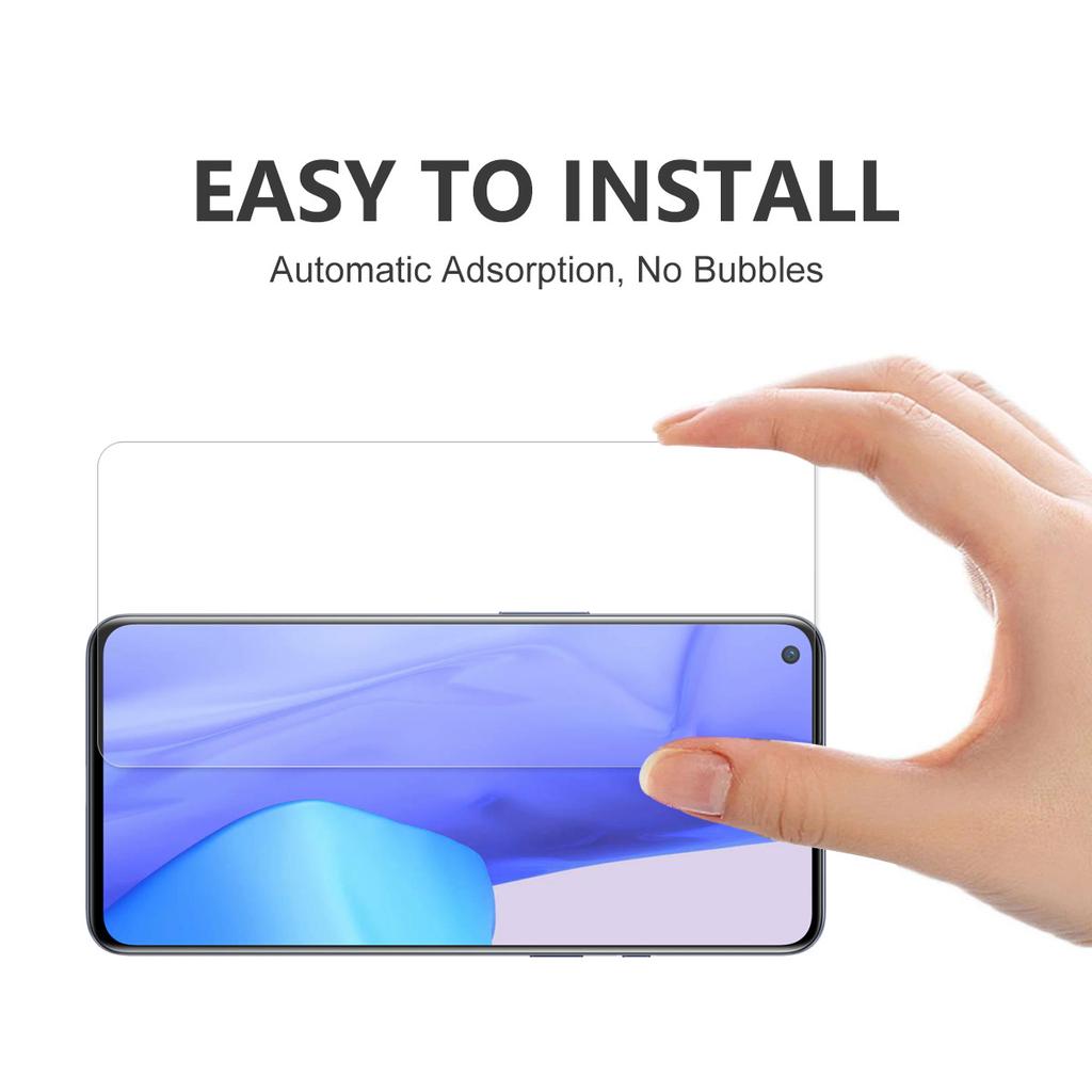 ENKAY HAT PRINCE 0.26mm 9H 2.5D Arc Edges Tempered Glass Protector Film Guard Cover for OnePlus 9 (EU/US/CN/IN Version)/9R