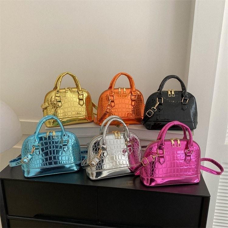 Elegant 2023 Fashion Small Shell Bag Minimalist Pu Crossbody Handbag For Women