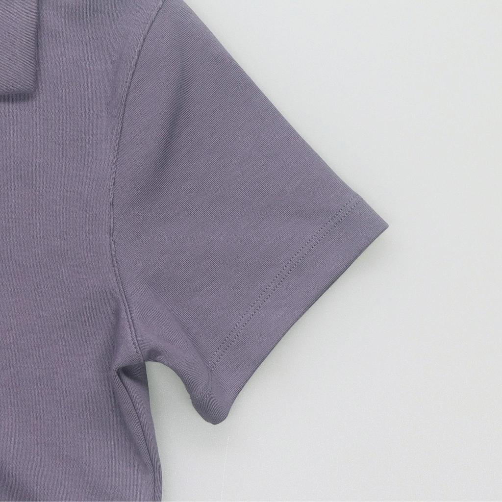 Nike Sportswear Essentials Solid Color Casual Pullover Short Sleeve Polo Women Tops Purple DV7885-509