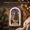 Hanging Xmas Ornaments Rustic Christmas Wooden Decoration, Vintage Arched Window Frame Wall Decor Decor, Winter Holiday Party Table Sign