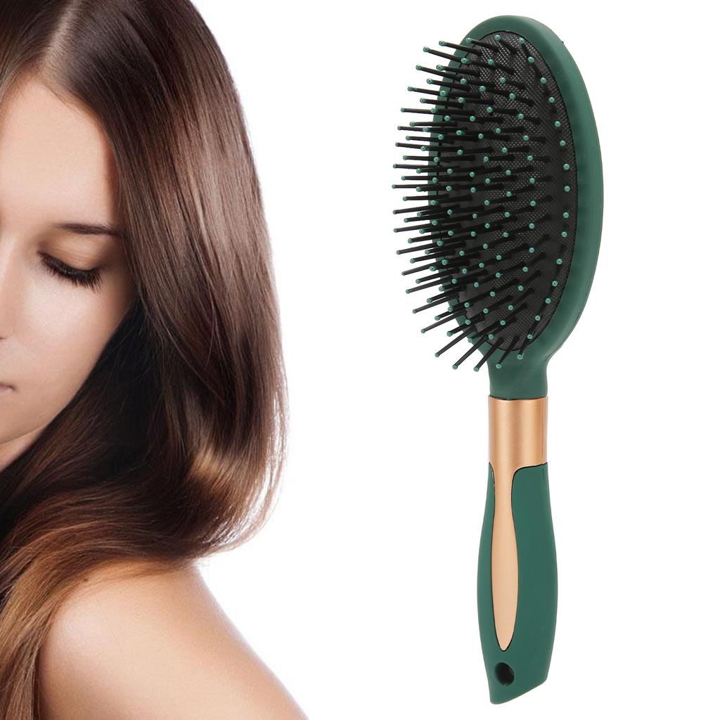 Air Cushion Massage Hair Brush Detangling Styling Matt Ergonomic Handle for Straight Curly Hair Round