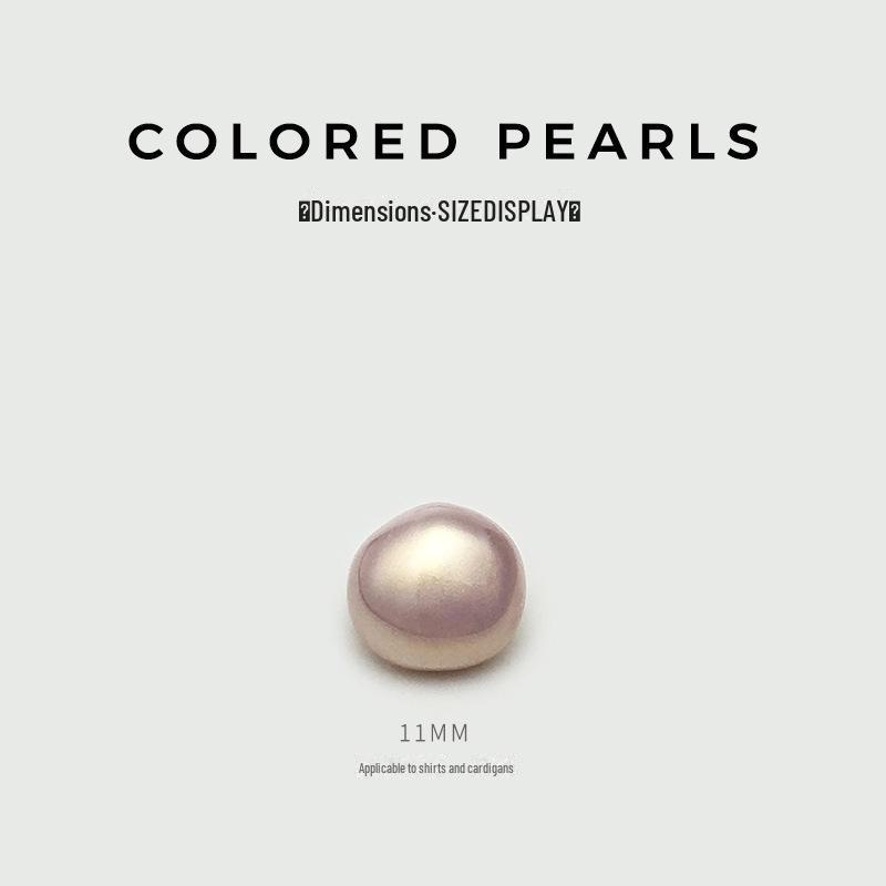 Nasturi Cheongsam colorați, neregulați, din perle și ciuperci pentru decorarea cămășii și a puloverului