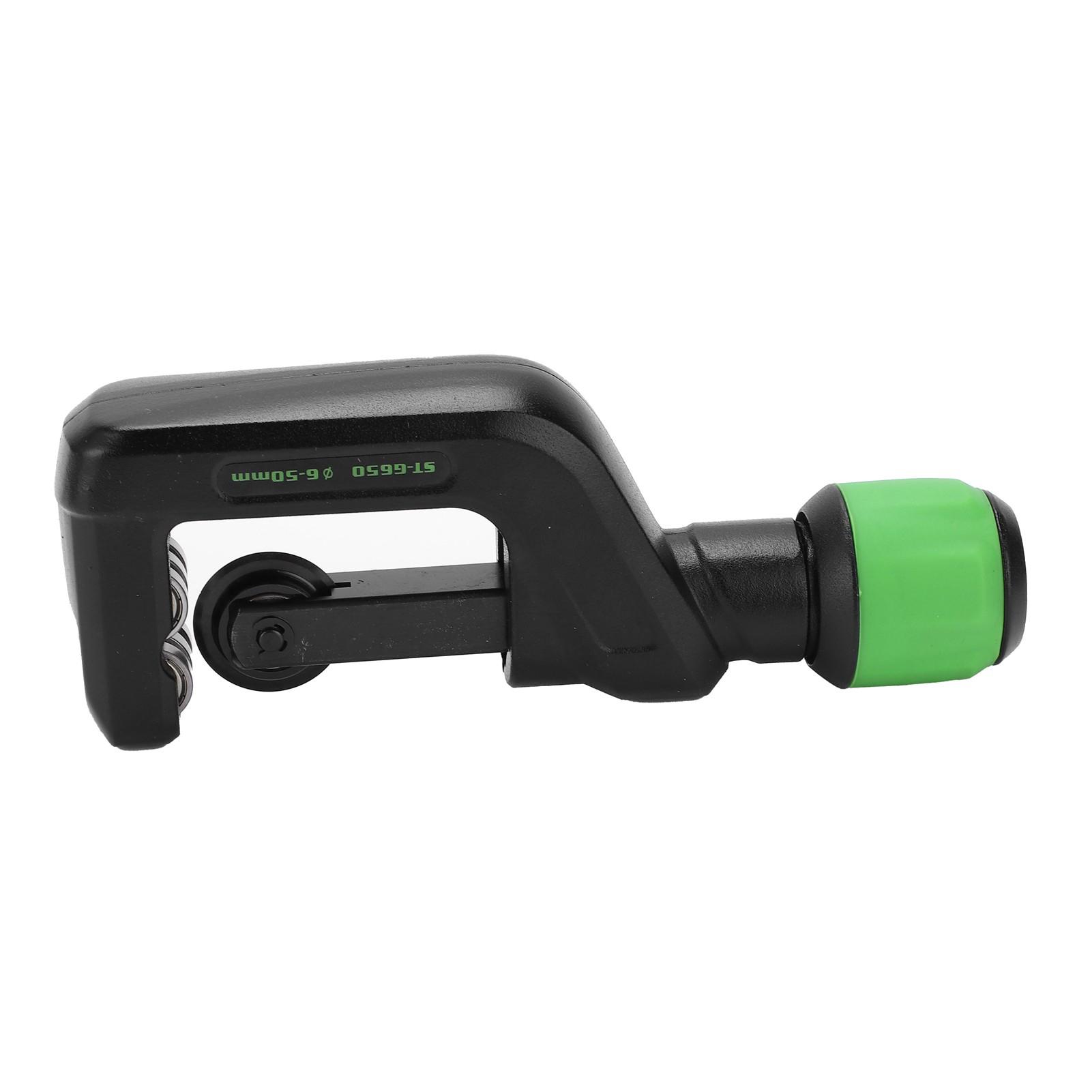 Bearing Pipe Cutter Roller Pipe Cutter Tube Cutter Roller Bearing Knob Adjustment Manual PPR Pipe Cutting Tool 6‑50mm ST‑650