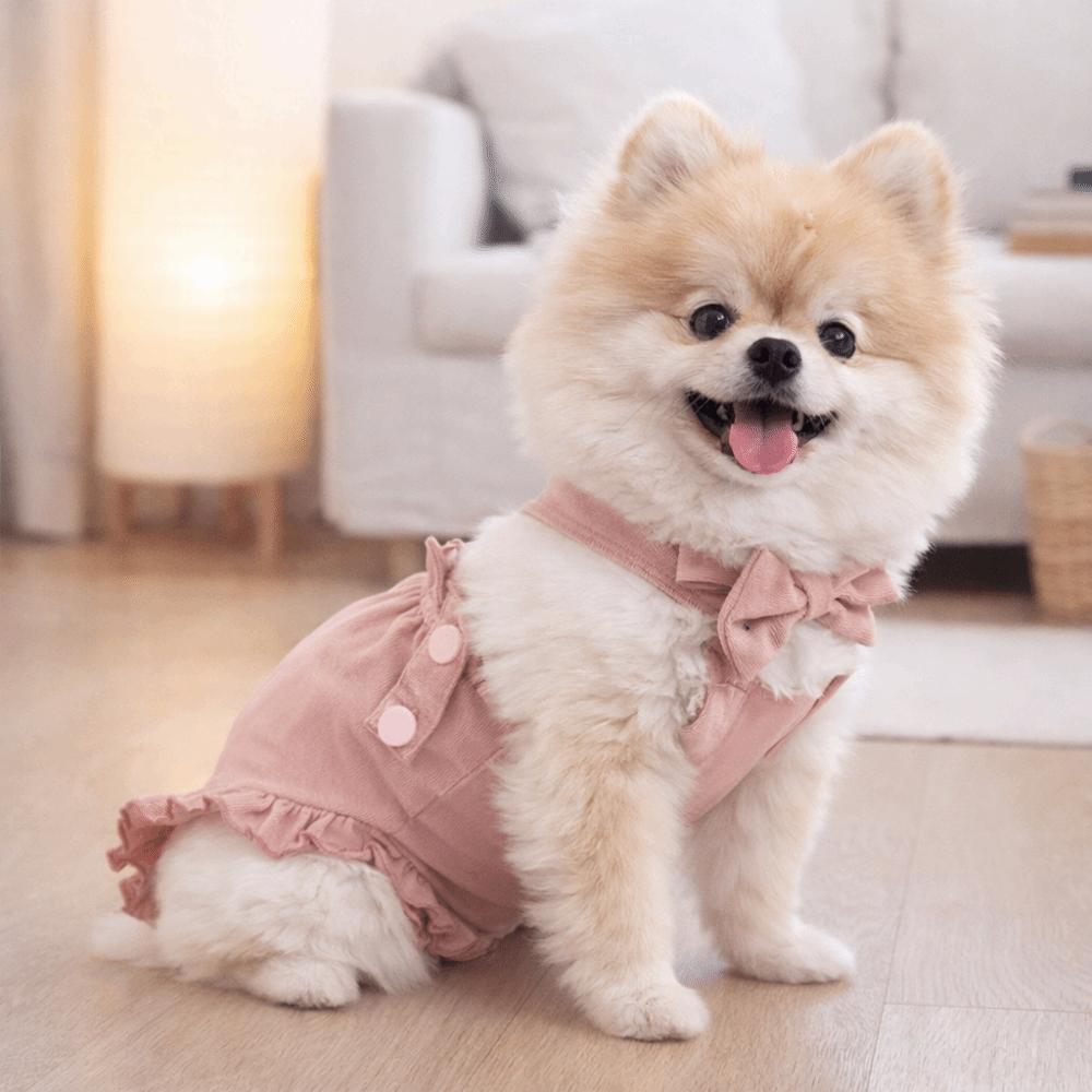 Thin Breathable Dog Sanitary Pants Adjustable Pet Dog Diapers  Female Dog Period