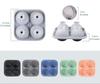 Golf Silicone Ice Ball Round Mold Whiskey Special 4 Golf Ice Grid Mold Kitchen Tools