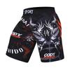 MMA Muay Thai Kickboxen Boxen Casual Shorts Gym Sport Unisex Männer Frauen Fitness Workout Quick Dry Print Elastische Taille Fitness Training