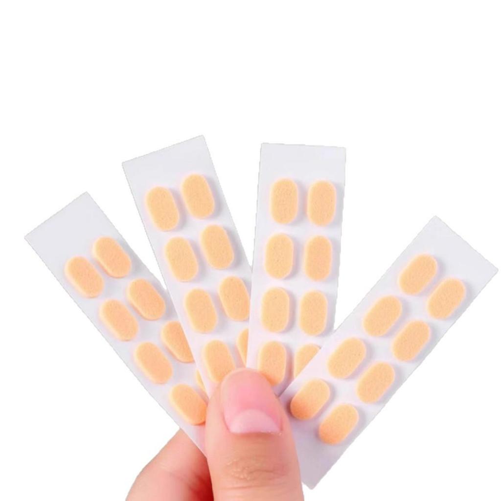 Super Miękkie Samoprzylepne Nakładki na Nos do Okularów - Antypoślizgowe, Gąbkowe Podkładki Dekompresyjne