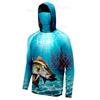 HUK Fishing Shirt With Mask Outdoor Men UV  Protection Fishing Hoodie Clothing Long Sleeve Breathable Performance Fishing Jersey