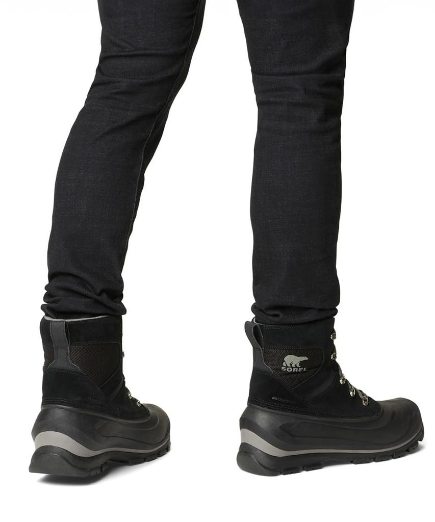 Sorel Men's Buxton Lace WP Snow Boots, NM5081 010 BKQ/010, Size 28.0 cm
