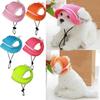 Adjustable Strap Pet Mesh Sun Hat Breathable Cat Baseball Cap  Outdoor Sports