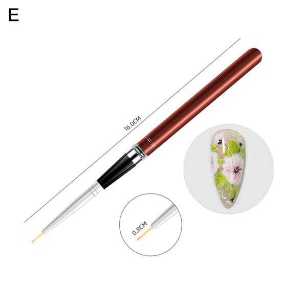 Caneta de Nail Art útil, conveniente, faça você mesmo, fácil de usar