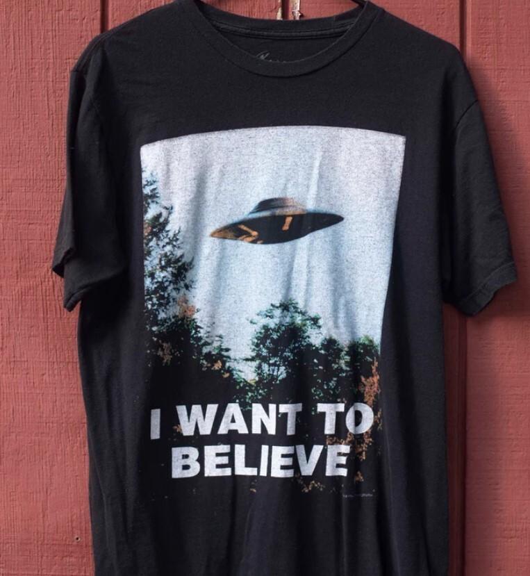 Akte X Ich will glauben T-Shirt Nachbildungsshirt unisex volle Größen TE4411