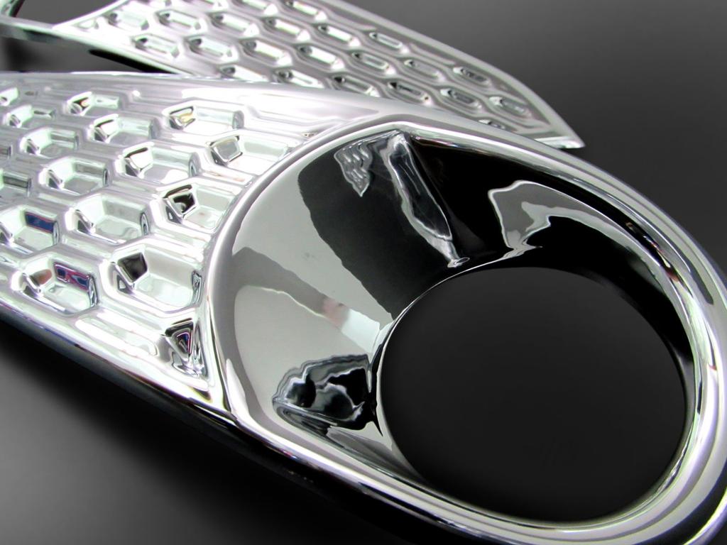 BRIGHTZ Chrome Reflector Panel for Juke and NF15 Part E-Type F15, YF15, (Late Model) [REF-RIN-082] (15 Juke, Number 24945)