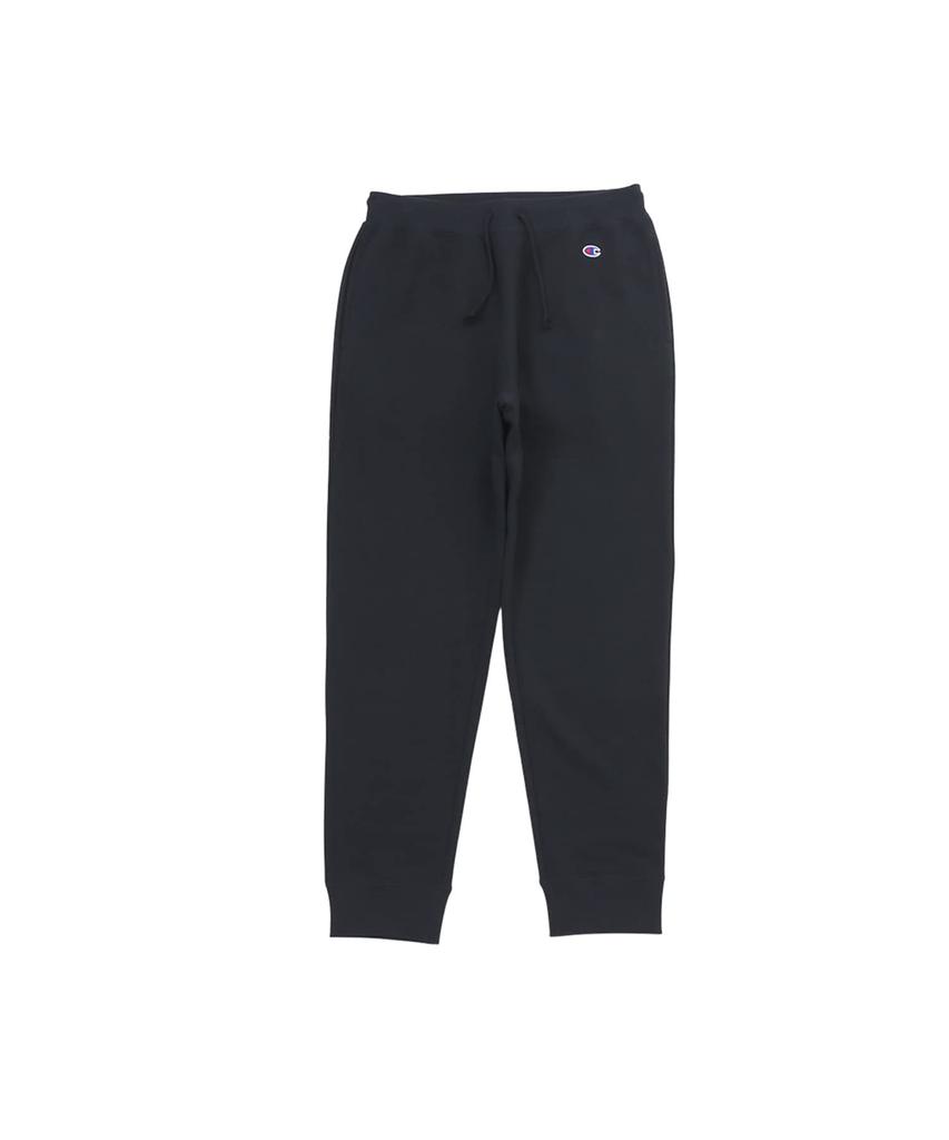 Champion Long Pants with One Point Logo Cotton USA Navy C3-W201/C3-W201Z Men's