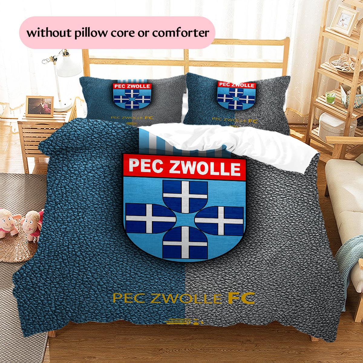 

PEC Zwolle Pattern Bedding Quilt Set Home Decoration Gift (1 * duvet cover + 2 * pillowcase without core) 135x200cm