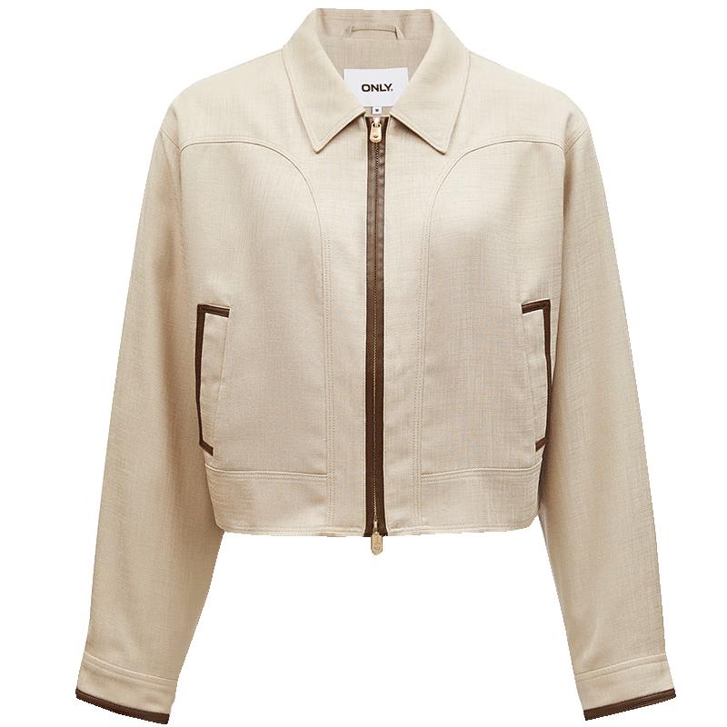 

ТОЛЬКО Женская Ретро Куртка с Цветными Блоками XS