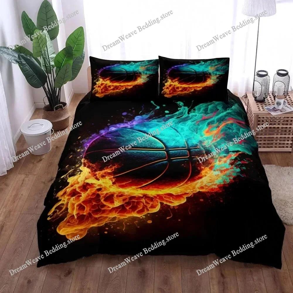 basketball Bedding Set Duvet Cover 3d Bedding Fashion Design Decoration King Duvet Cover Set Double Bed Set Bedding Sets