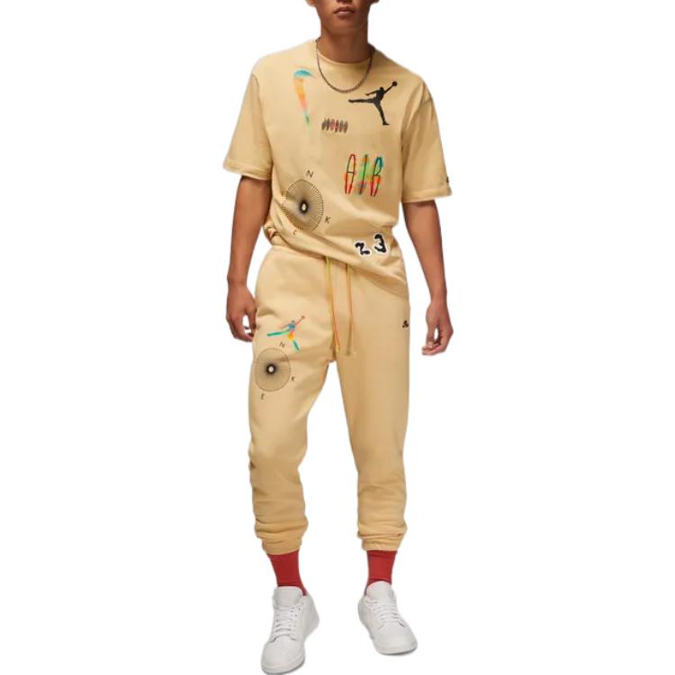 Jordan Casual Pants Men's Brown DQ8016-252