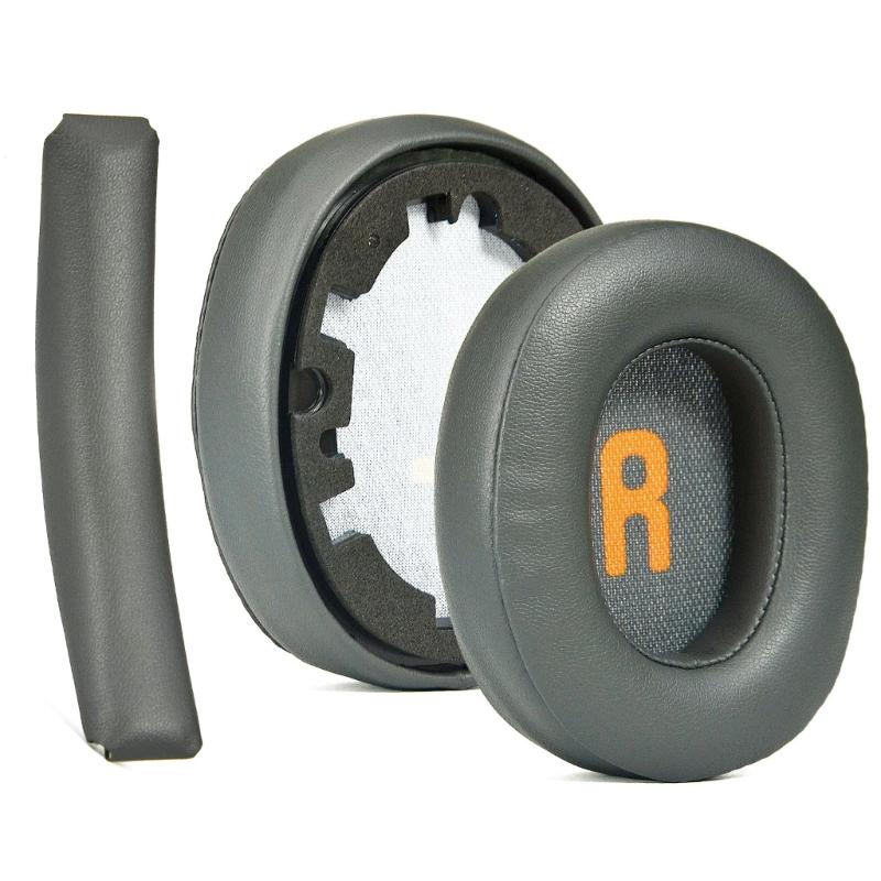 Durable Ear Pads Head Beam Headband Cushions for JR460NC JR460 NC Headphone Elastic EarPads for Better Comfort Earmuff