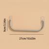 Wall Mounted Plastic Shelves - No-Drill Hanging Shelf for Shoes, Slippers, Towels In Various Rooms - Versatile Bathroom, Kitchen, Entryway Towel Rod