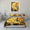 Anime Lightning Warrior Bedding Set Bedding set (1 duvet cover, 2 pillowcases, duvet not included)